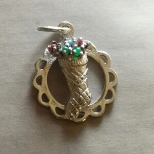925 Stocking  pendant/charm
